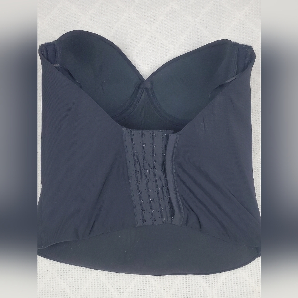 Victoria's Secret straplesd Black bustier‎ corset size 36B - Picture 8 of 15